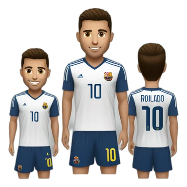 Ronaldo meilleur que messi sticker