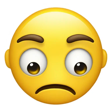 emoji with eye twitching sticker