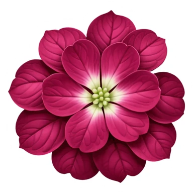 Hortensia bordeaux  sticker