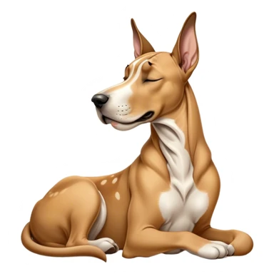 Cinematic Cute Yawning Fawn Great Dane Portrait Emoji, Head tilted slightly with a dramatic, wide-open yawn, revealing a smooth fawn Fur with a refined texture, floppy ears slightly drooping, round amber eyes barely open in drowsy contentment, Simplified yet irresistibly adorable features, highly detailed, glowing with a soft, cozy glow, high shine, relaxed yet expressive, stylized with a touch of whimsy, bright and endearing, soft glowing outline, capturing the essence of a sleepy yet affectionate guardian, so drowsy it feels like it could stretch out of the screen and curl up for a nap! sticker