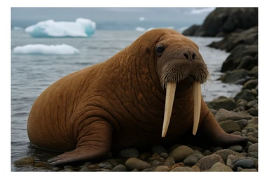 Walrus sticker