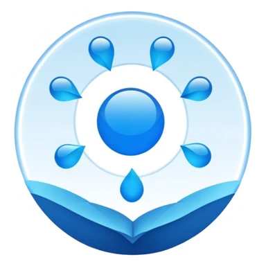 Authentic blue circle connection. Instead of "networking," it's about cultivating meaningful relationships, being transparent, and lifting each other up. sticker