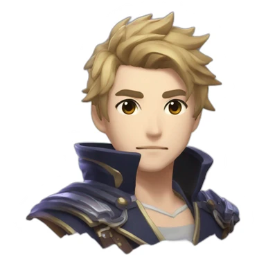 Genshin impact diluc sticker