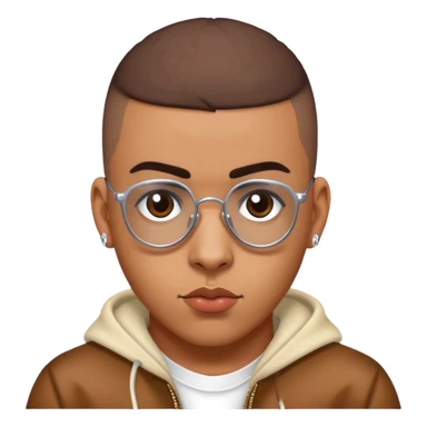 Bad bunny the Puerto Rican singer  sticker