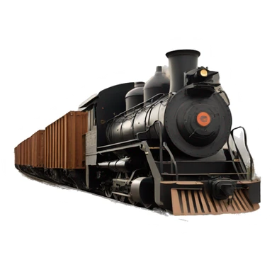 19th century freight train sticker