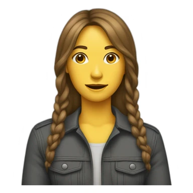 homme dans une femme sticker