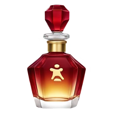 baccarat rouge perfum bottle sticker