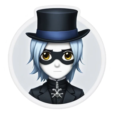 Ciel phantom hive from black butler sticker