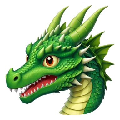 Dragon's first head sticker