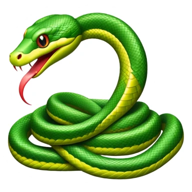 DANGEROUS LOOKING SNAKE sticker