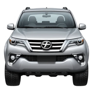 silver fortuner sticker