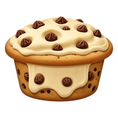 one filled DATE like mjool with like cookie dough topping  sticker