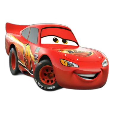 Rayo McQueen sticker