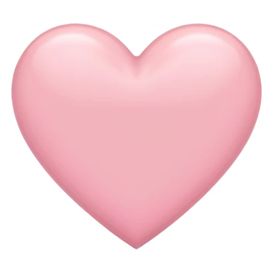 pastel pink heart sticker