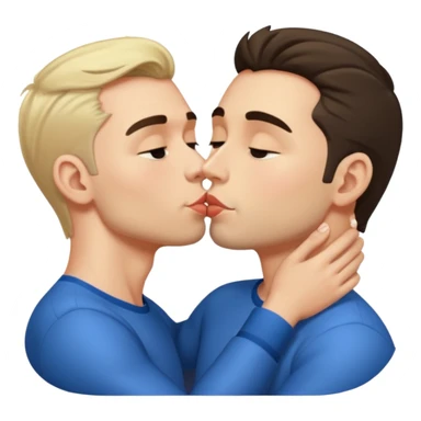 Shane Hollander and ilya rozanov kissing sticker