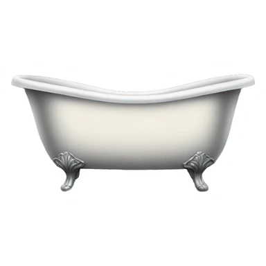 Victorian black bathtub sticker
