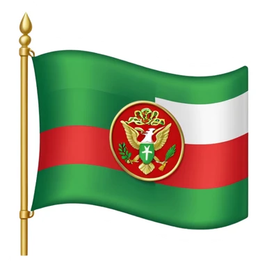 Lezgi flag sticker