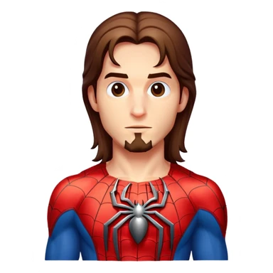 Spider-Man with Jesus sticker