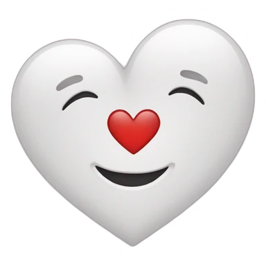 Coeur avec un I sticker