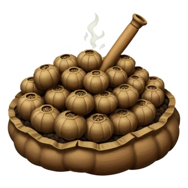 Opium emoji sticker
