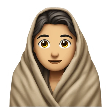 Hande ercel in a blanket sticker