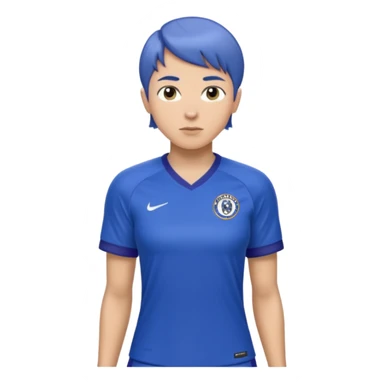 Trans gender chelsea fc football player sticker