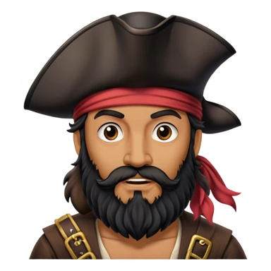 blackbeard the pirate sticker