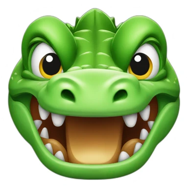 angry-crocodile sticker
