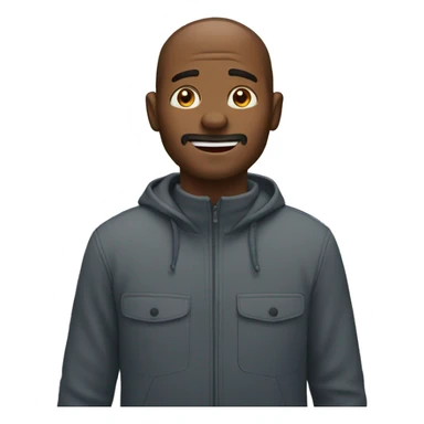 man on top of the mountain sticker