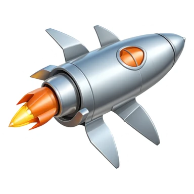 rocket-powered animal sticker