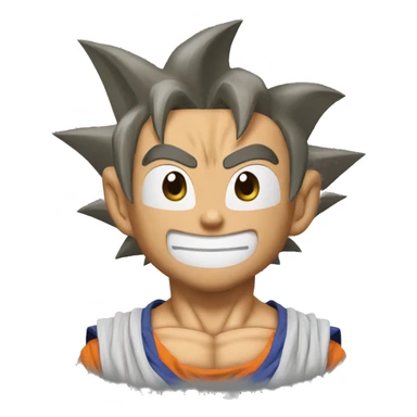 Goku from dragon ball Z sticker