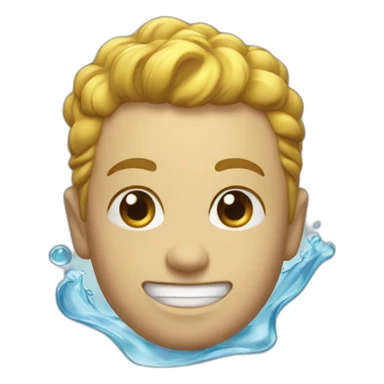 Chat qui boit de l’eau sticker