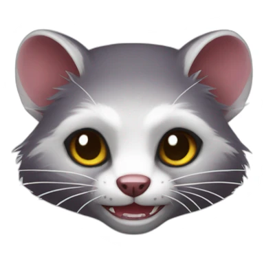 Furet démon sticker