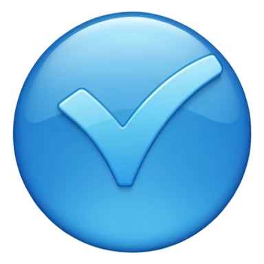 blue tick tiktok sticker