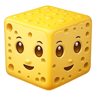 wet sponge, simple, expressive sticker