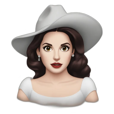 Lanadelrey sticker