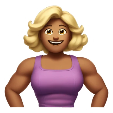 'Disney Pixar movie style poster'' muscular gargantuan extremely muscular massive giant female woman sticker
