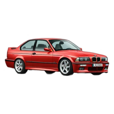 bmw e36 sticker