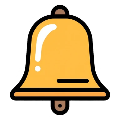 a bell sticker