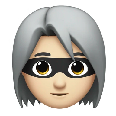 A bitmoji that looks like sasuke uchiha sticker