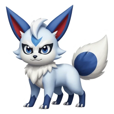 Zangoose-Meowstic-Absol-fusion sticker