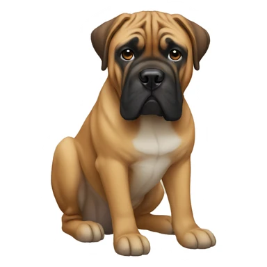 Bullmastiff Dog Breed Full Body sticker