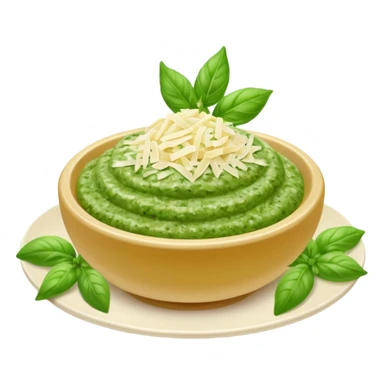 Pesto soslu tavuklu makarna sticker