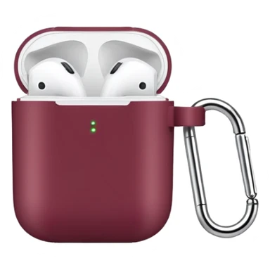 airpods burgundy sticker