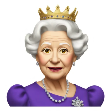queen elisabeth sticker