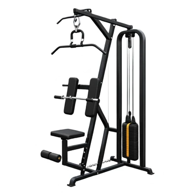 lat pulldown machine sticker