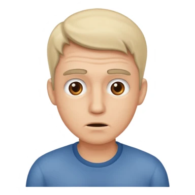 a man that dont know what to do sticker