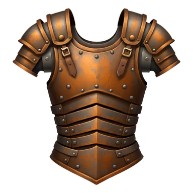 Rusted warrior arm armor sticker