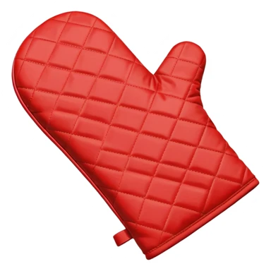Oven mitt sticker
