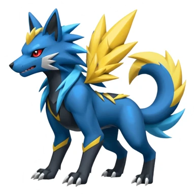 Zeraora-Manectric-Zoroark-fusion sticker